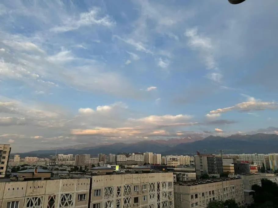 Квартира С Террасой С Видом На Горы Almaty